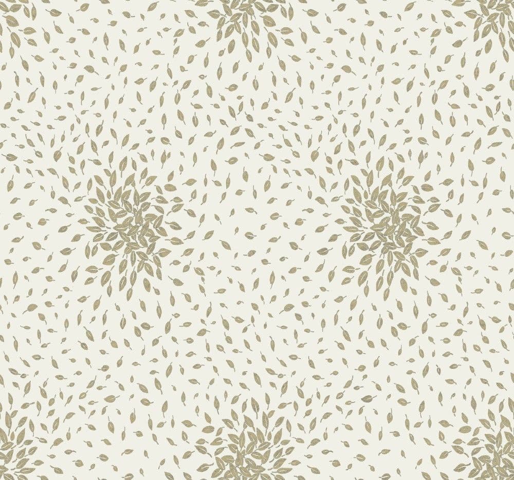 Antonina Vella Modern Metals Second Edition Wallpaper Petite Leaves MD7103 By York Designer Series F