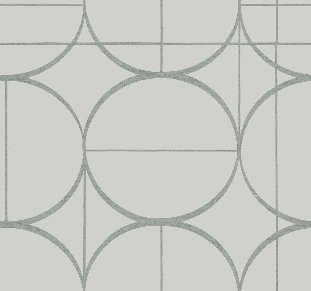 Antonina Vella Modern Metals Second Edition Wallpaper Sun Circles MD7205 By York Designer Series For