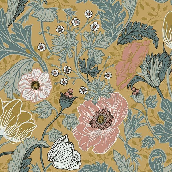 Apelviken Wallpaper Anemone 33002 By Midbec For Galerie