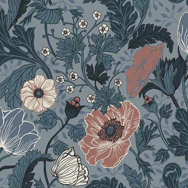 Apelviken Wallpaper Anemone 33004 By Midbec For Galerie