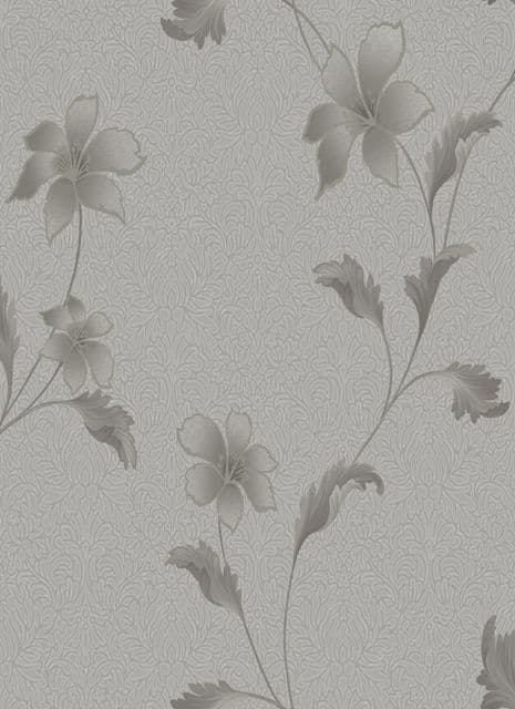 Ariana Floriana Grey Wallpaper 35302 By Ora