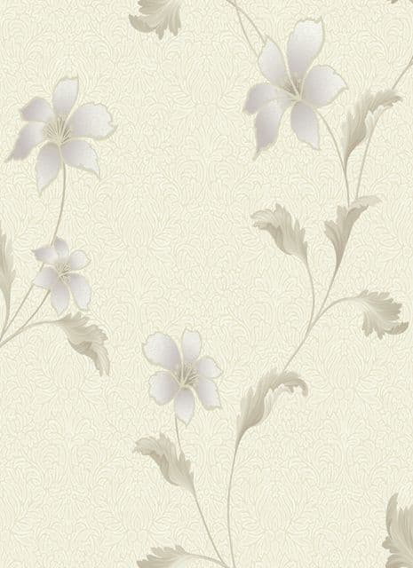 Ariana Floriana Heather Cream Wallpaper 35300 By Ora