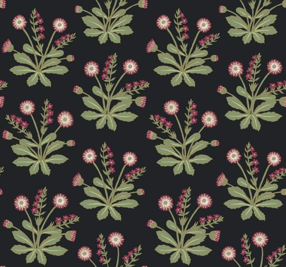 Arts & Crafts Ronald Redding Designs Wallpaper Meadow Flowers AC9152 By York For Dixons