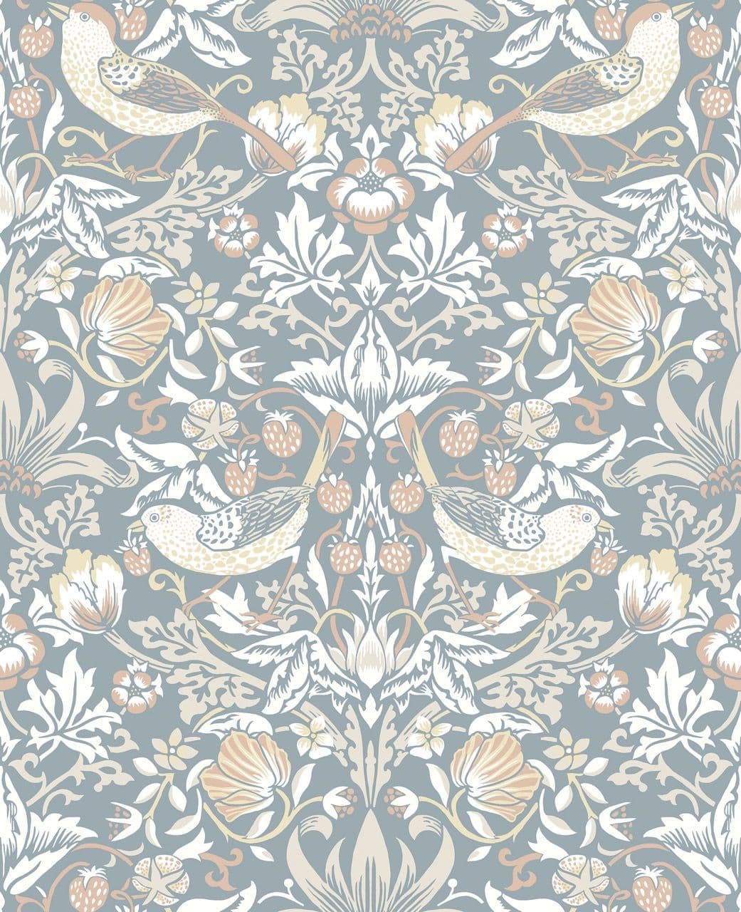 Arts & Crafts Wallpaper Page 4 ET11222 Fragaria Garden By Seabrook Designs For Galerie