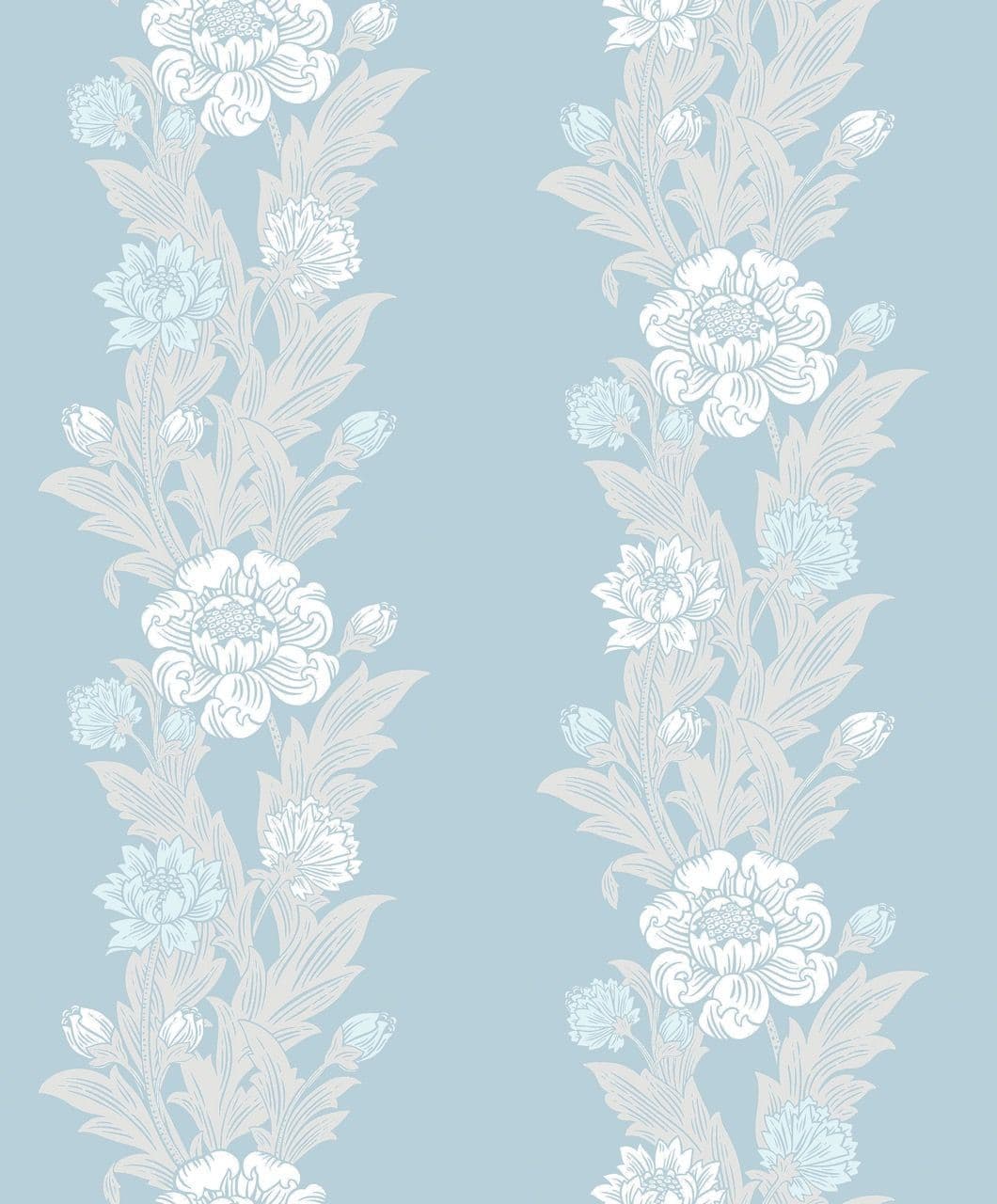 Arts & Crafts Wallpaper Page 40 ET12702 Blooming Stripe By Seabrook Designs For Galerie