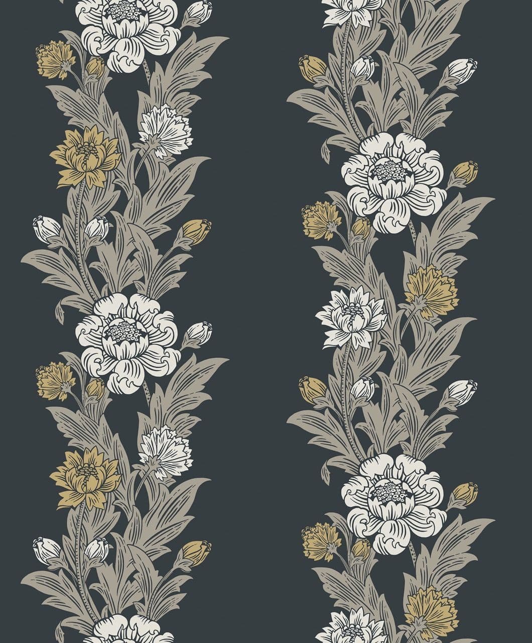 Arts & Crafts Wallpaper Page 41 ET12700 Blooming Stripe By Seabrook Designs For Galerie