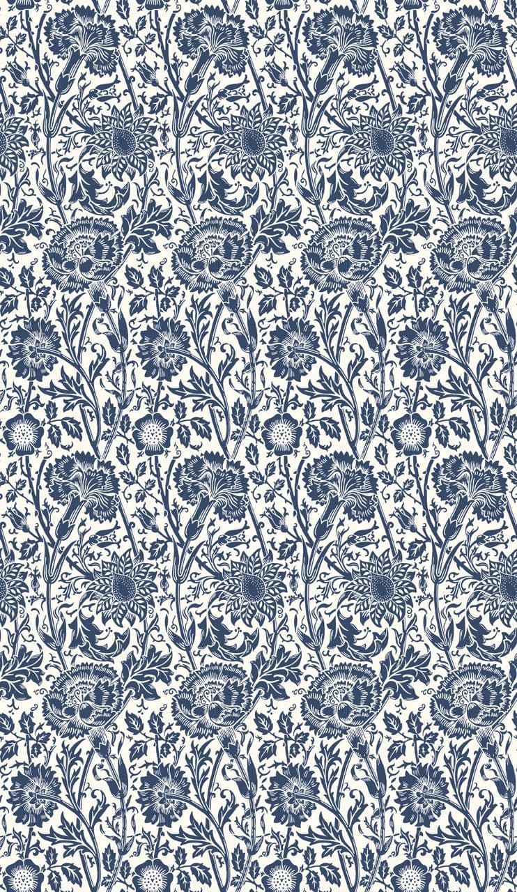 Arts & Crafts Wallpaper Page 53 ET12502 Tonal Floral Trail By Seabrook Designs For Galerie