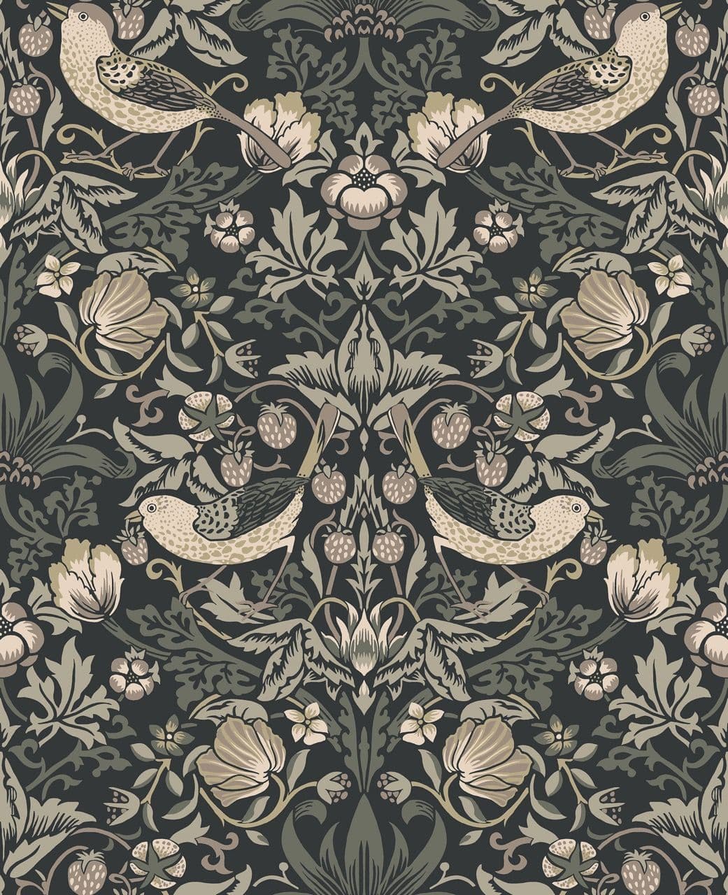 Arts & Crafts Wallpaper Page 7 ET11200 Fragaria Garden By Seabrook Designs For Galerie