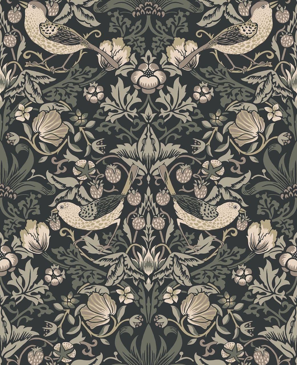 Arts & Crafts Wallpaper Page 7 ET11200 Fragaria Garden By Seabrook Designs For Galerie