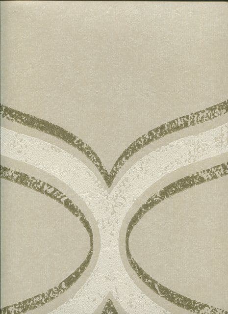 Aspect Curve Champagne Wallpaper 1655/009 By Prestigious Wallcoverings