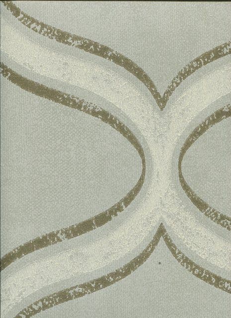 Aspect Curve Robins Egg Wallpaper 1655/793 By Prestigious Wallcoverings