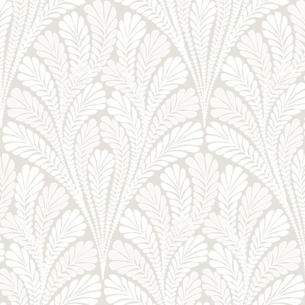 Black & White Wallpaper BW3952 Shell Damask By York Wallcoverings For Dixons