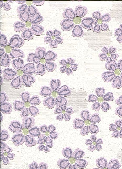 Bohemia Wallpaper Woodstock Lavender 20-614 Super Fresco By Graham & Brown