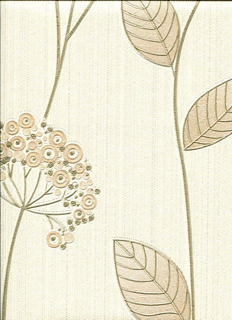 Botanica Wallpaper Claire Beige 30-607 By Graham & Brown