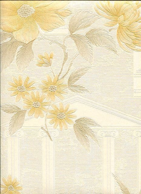 Botanica Wallpaper Rome Gold 32-472 By Graham & Brown