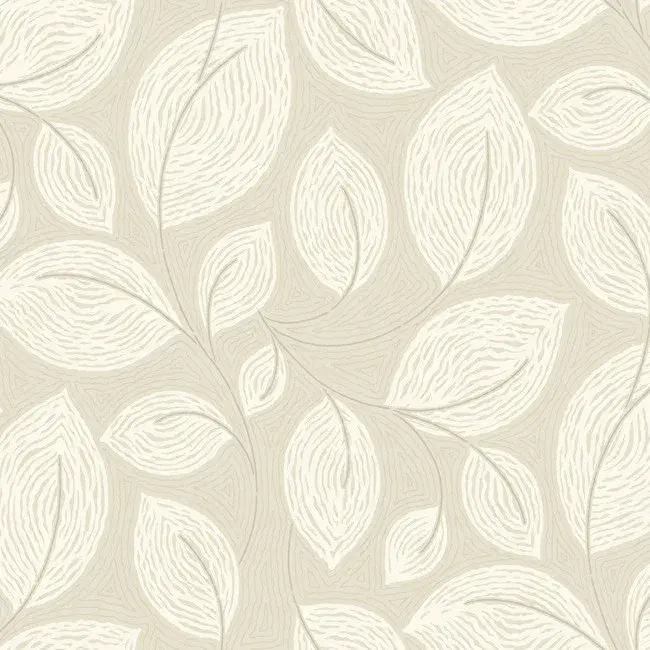 Candice Olson Casual Elegance Wallpaper EV3923 Contoured Leaves By York Wallcoverings For Dixons Exc