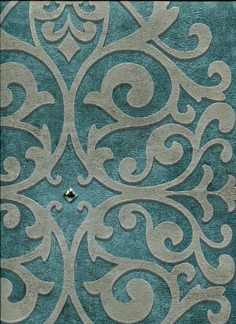 Carl Robinson Edition 7 Monte Carlo Galena WITH SWAROVSKI ELEMENTS Wallpaper CB74102 By Wallquest