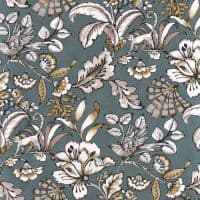 Ceylan Wallpaper Paiony Gris/Bleu 74522654 or 7452 26 54  By Casamance