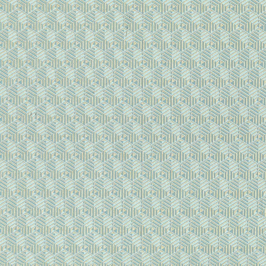 Chelsea Sketch Twenty 3 Wallpaper Louvre Teal & Gold CH01322 CHO1322 By Tim Wilman