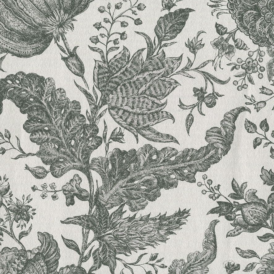 Chelsea Sketch Twenty 3 Wallpaper Victoria Smoke Grey CH01342 CHO1342 By Tim Wilman