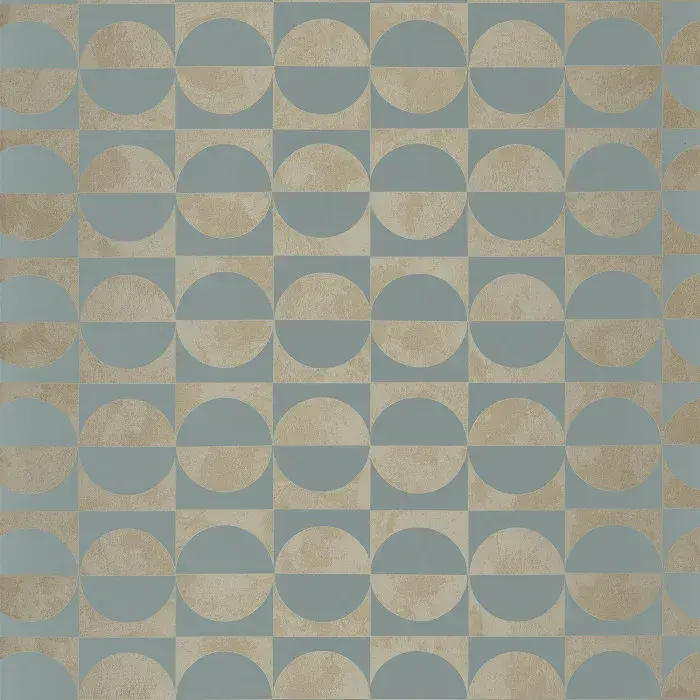 Delta Wallpaper Circles Vert De Gris 74591222 or 7459 12 22 By Casamance