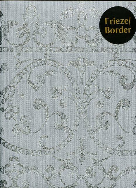 Eastern Alchemy Kayasa Silver Frieze/Border 293208 By Arthouse For Options