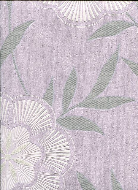 Eden Wallpaper Flora Lavender 32-447 Super Fresco Easy By Graham & Brown