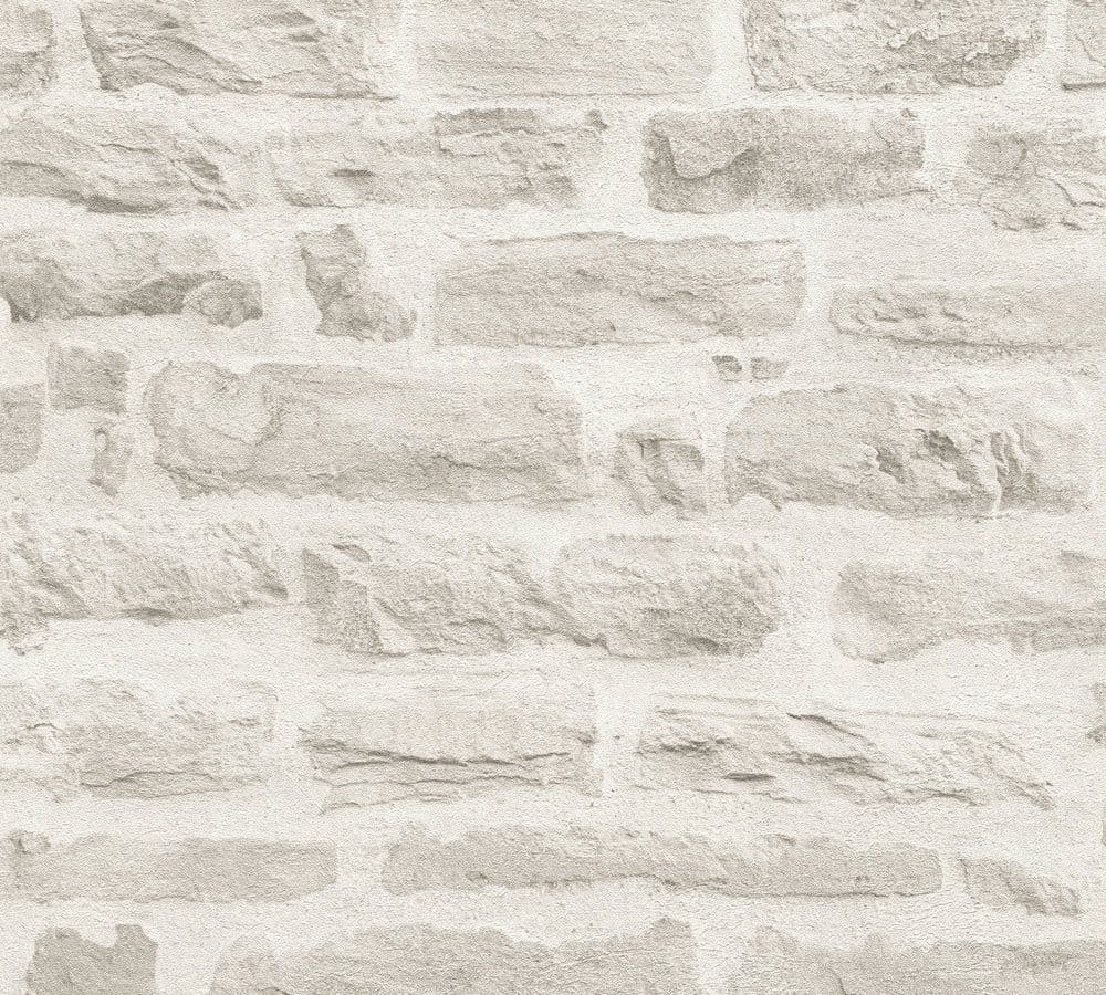 Elements Stone Brick Wallpaper 35580-4 By A S Creation