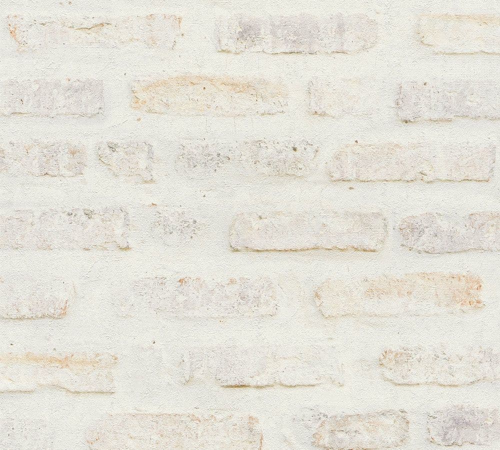 Elements Stone Brick Wallpaper 37422-1 By A S Creation