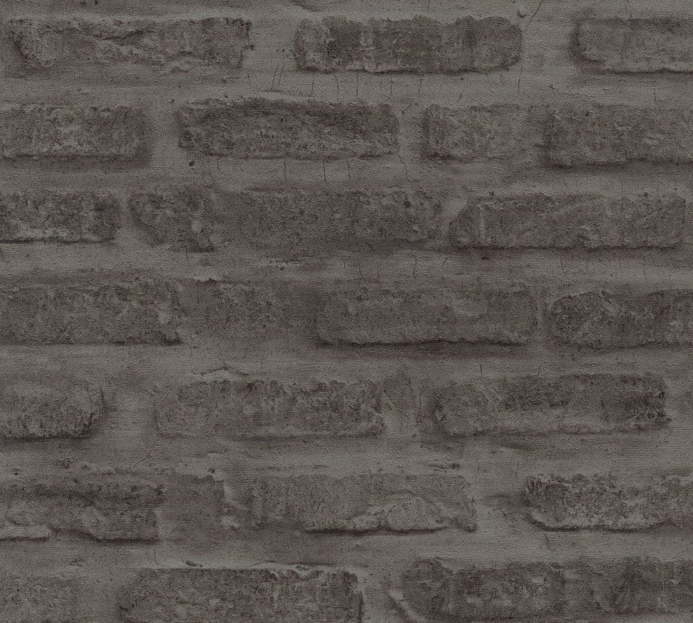 Elements Stone Brick Wallpaper 37422-3 By A S Creation