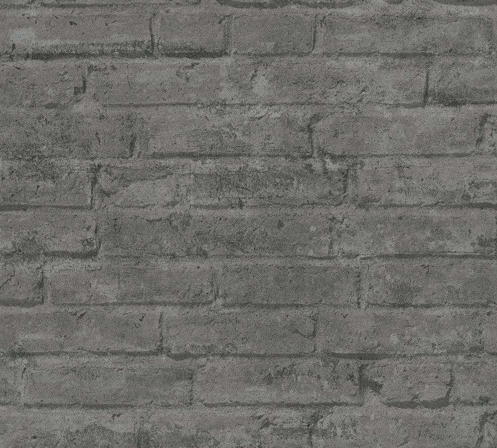 Elements Stone Brick Wallpaper 37747-6 By A S Creation