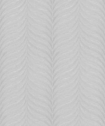 Elementum Wallpaper Organic Feather Silver EE1306 By Grandeco Boutique