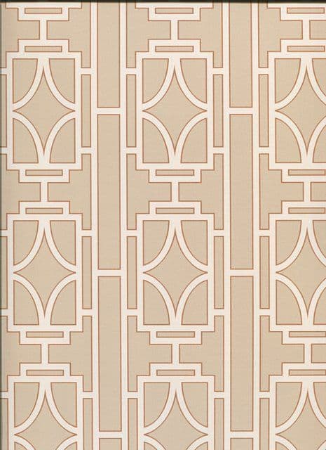 Empress Empire Lattice Wallpaper 2669-21770 By Deacon House for Brewster Fine Decor