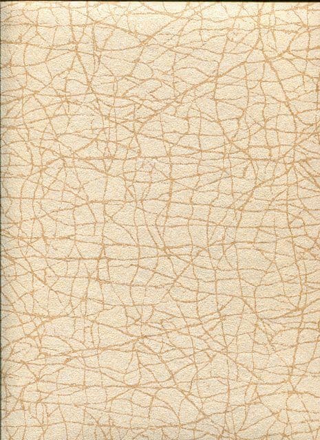 Era Wallpaper ER19014 Plain Crackle Gold By DecoPrint For Galerie