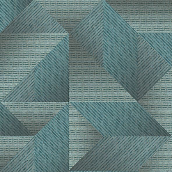 Exclusive Threads Wallpaper Geometric Aqua TP422976 By Design ID