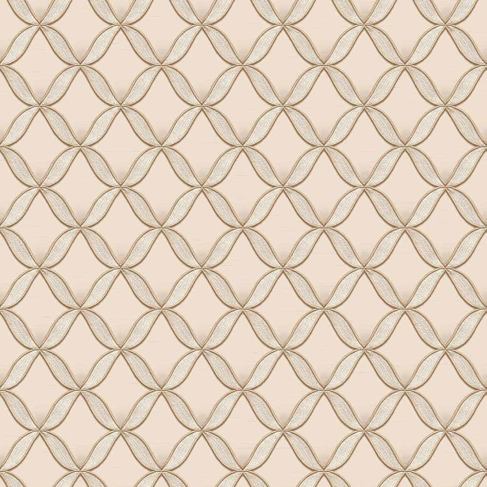 Fabric Touch Geometric Wallpaper FT221222 By Design id For Colemans