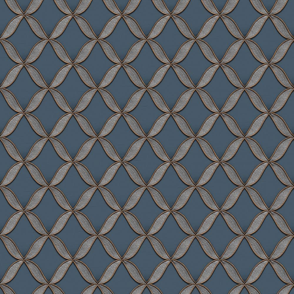 Fabric Touch Geometric Wallpaper FT221227 By Design id For Colemans