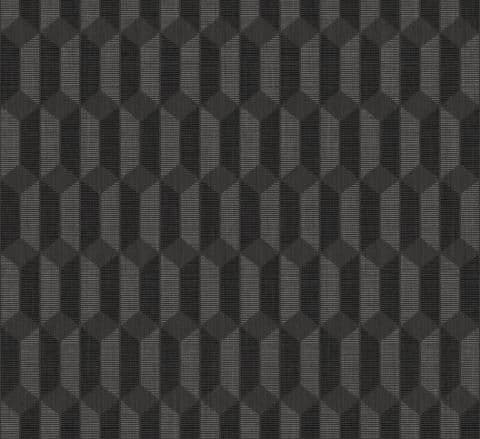 Feria Wallpaper Polka Antraciet FER001 or FER 001 By Guy Masureel