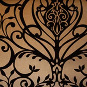 Flamante Flock Wallpaper 99056 Moreska Mocha By Holden Decor