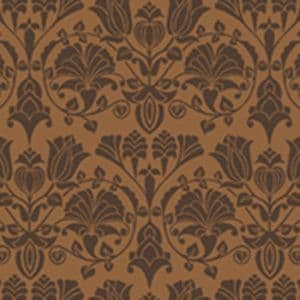 Flamante Flock Wallpaper 99060 Lambada Copper By Holden Decor