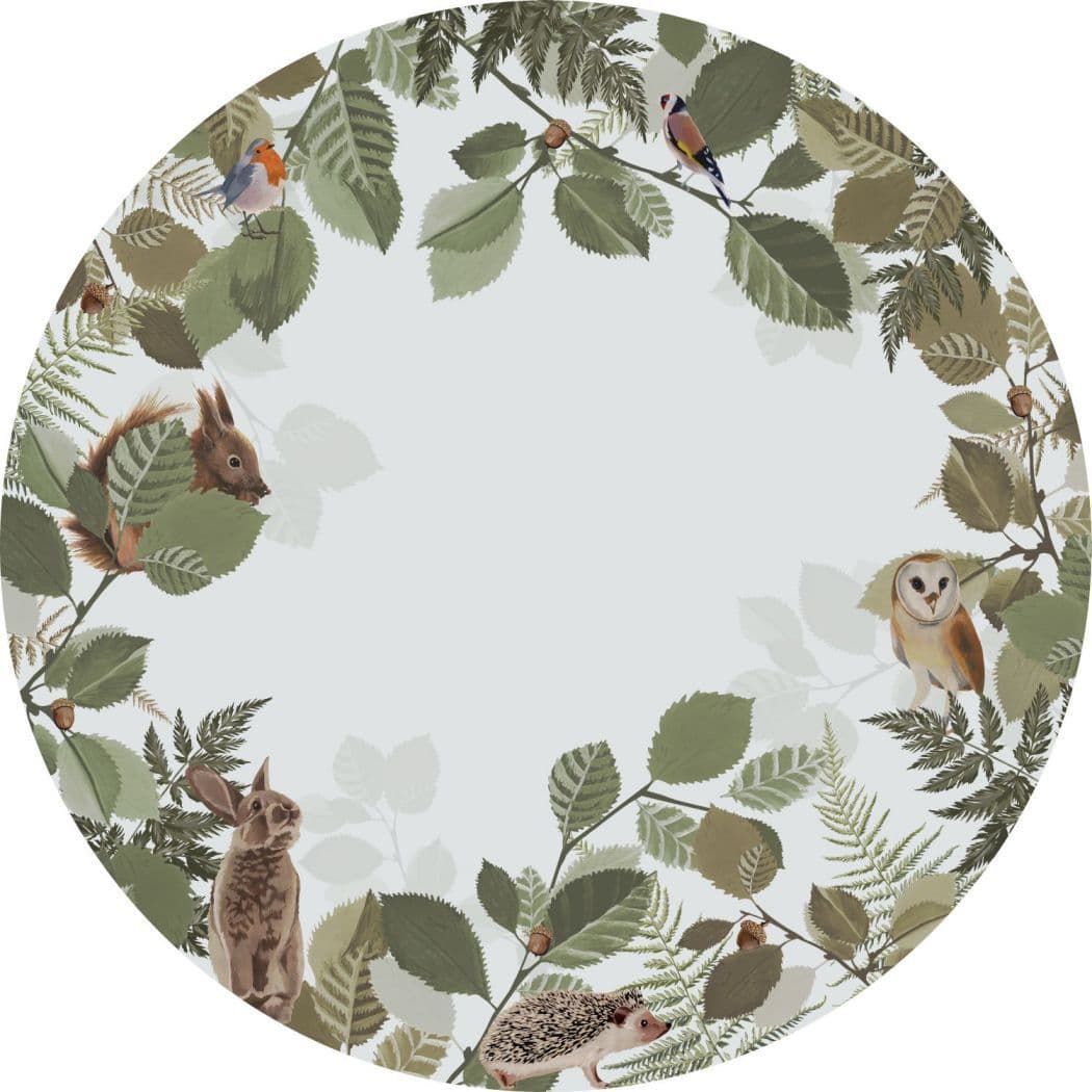 Forest Friends Wall Wonders Self Adhesive Round Sticker 157-159 069 or 157159069 By Esta For Today I
