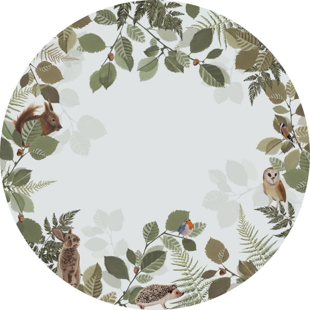 Forest Friends Wall Wonders Self Adhesive Round Sticker 157-159 082 or 157159082 By Esta For Today I