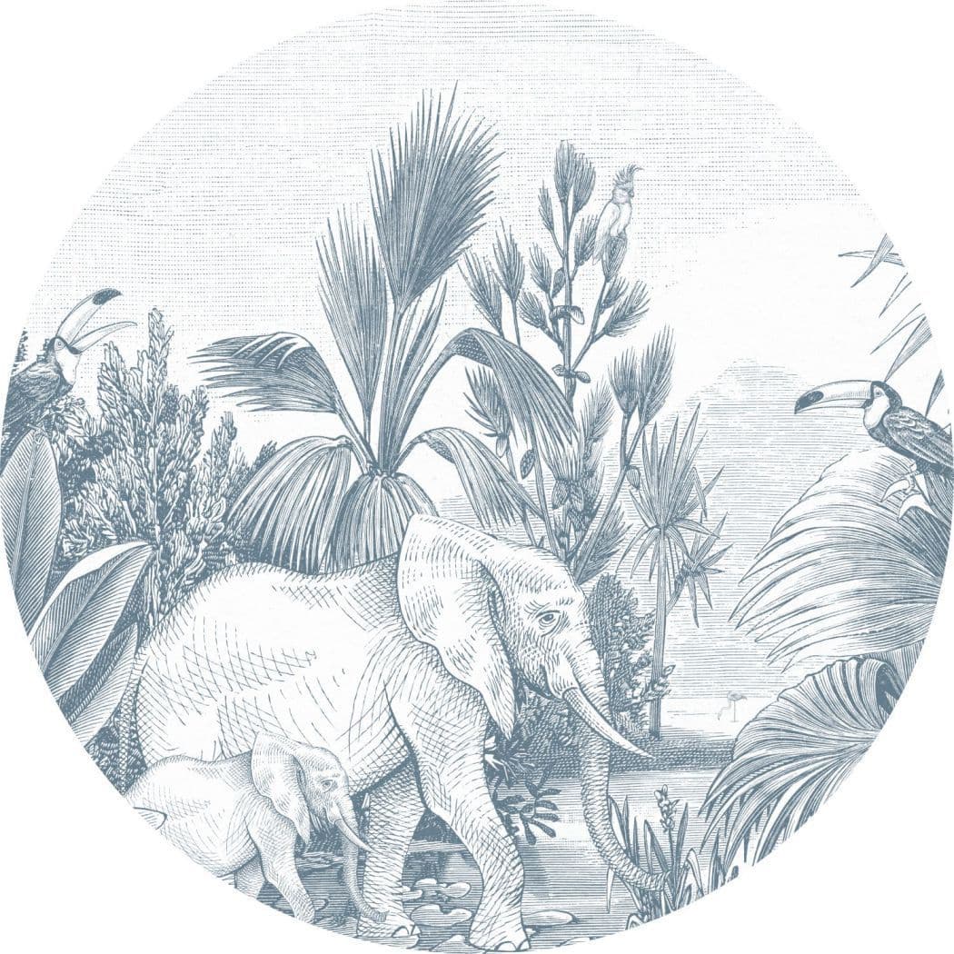 Forest Friends Wall Wonders Self Adhesive Round Sticker 157-159 089 or 157159089 By Esta For Today I