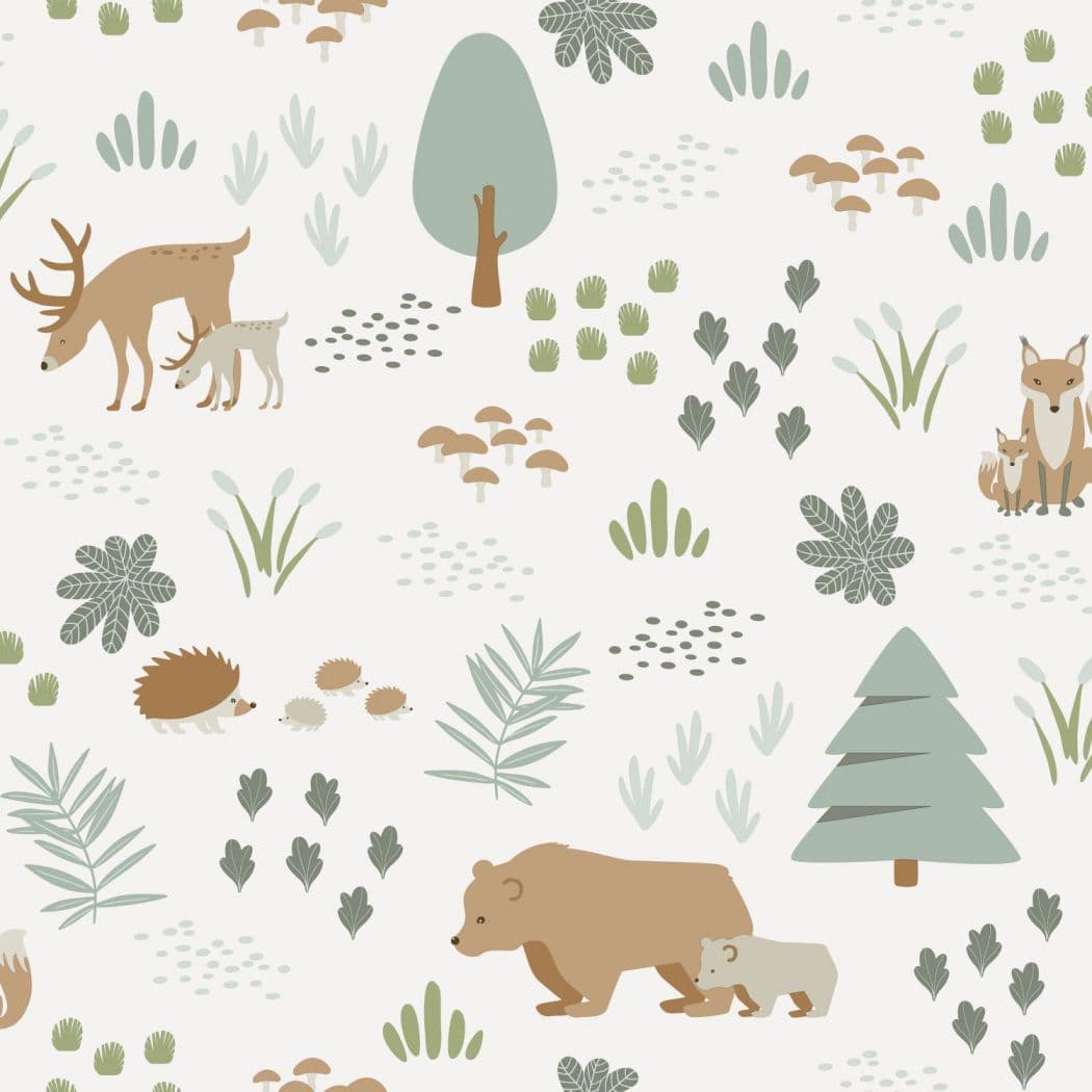 Forest Friends Wallpaper 157-139 247 or 157139247 By Esta For Today Interiors