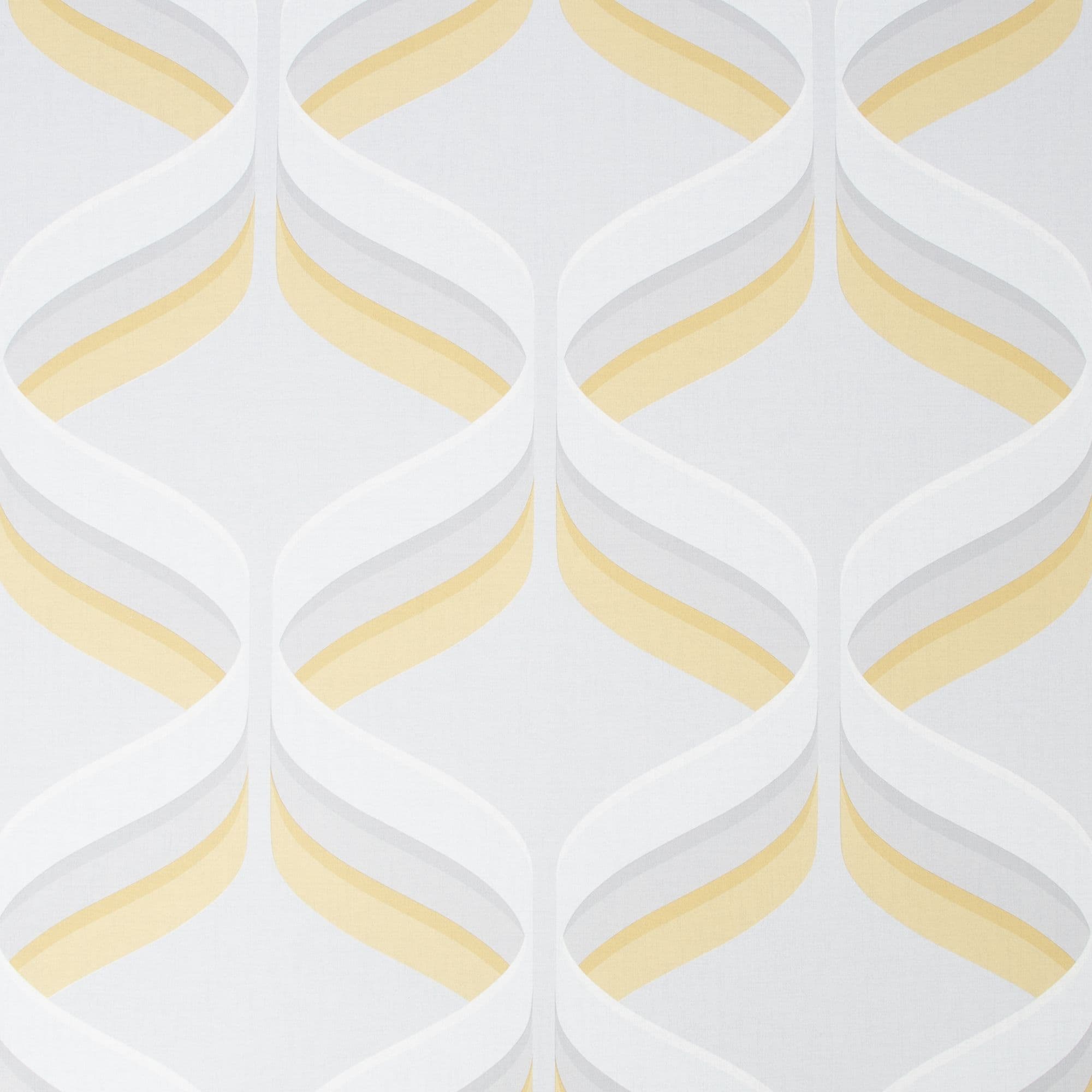 Fresca Retro Ogee Ochre Wallpaper 107978 By Fresco Graham & Brown