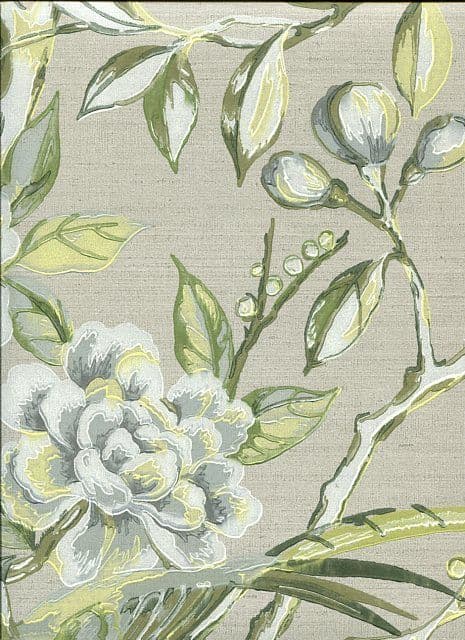 Galleria Lotus Blossom Willow Wallpaper 1601/629 By Prestigious Wallcoverings