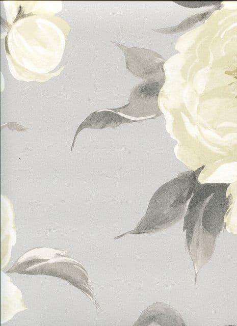 Galleria Peony Garden Mist Wallpaper 1602/655 By Prestigious Wallcoverings