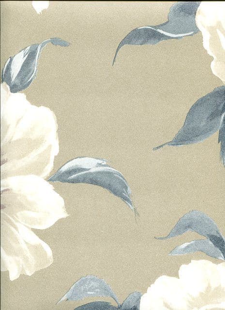 Galleria Peony Garden Porcelain Wallpaper 1602/047 By Prestigious Wallcoverings