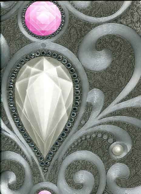 Gloockler Deux Wallpaper Panel With Crystals 54801 By Marburg For Today Interiors