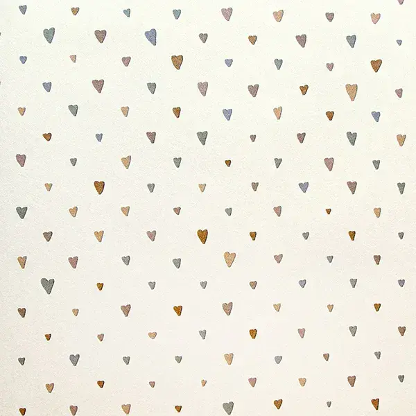 Great Kids Colored Hearts Pearl Wallpaper 26814 By Hohenberger For Galerie